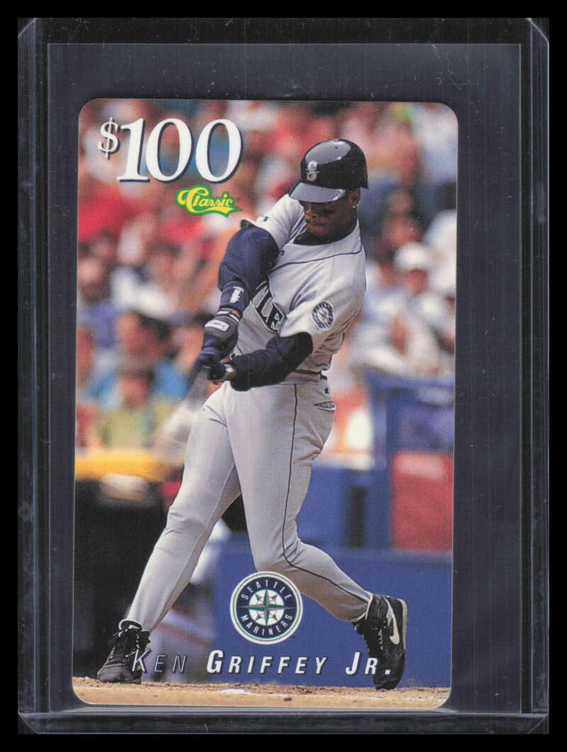 1997 Classic Phone Cards $100 Ken Griffey Jr. 149500