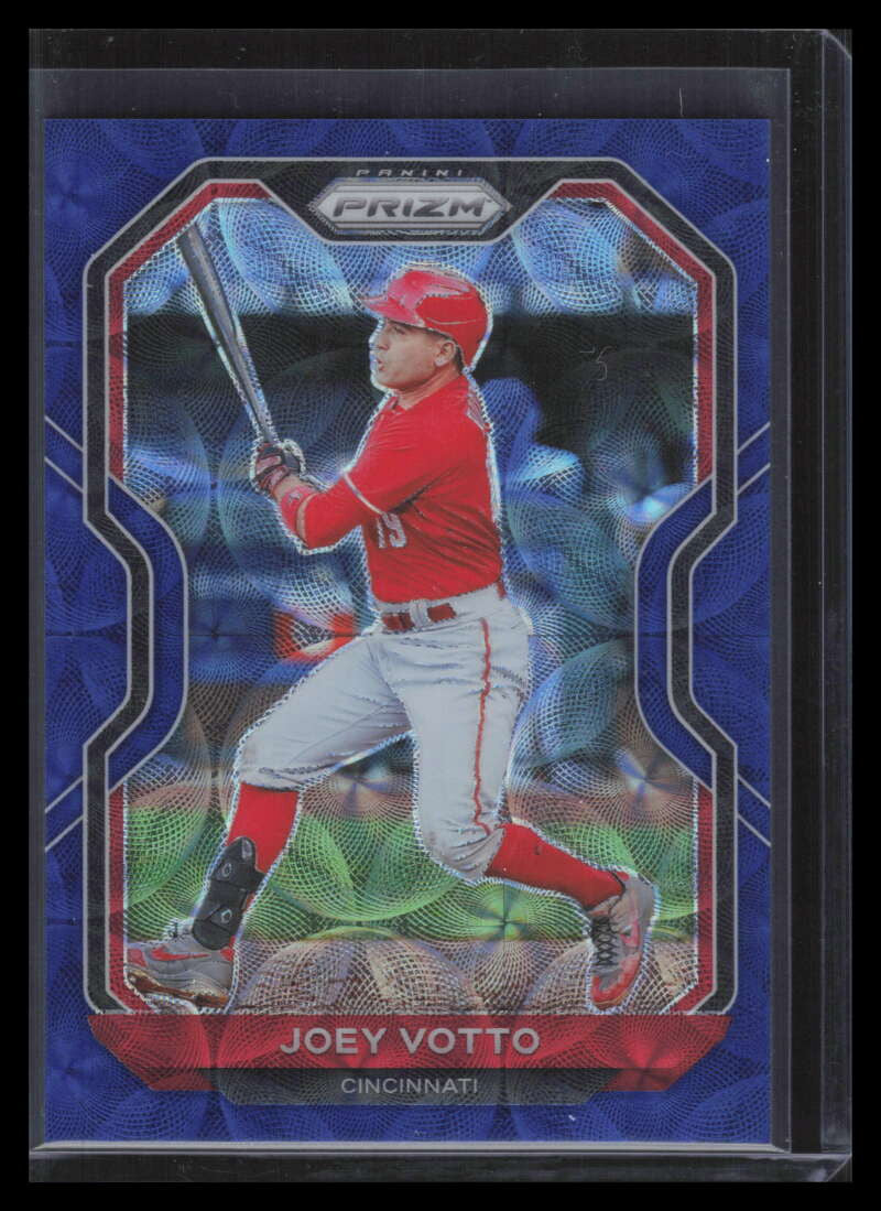 2021 Panini Prizm Prizms Navy Blue Kaleidoscope Refractor 221 Joey Votto 15/35