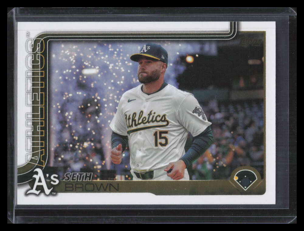 2025 Topps Golden Mirror Image Variations 8 Seth Brown SP