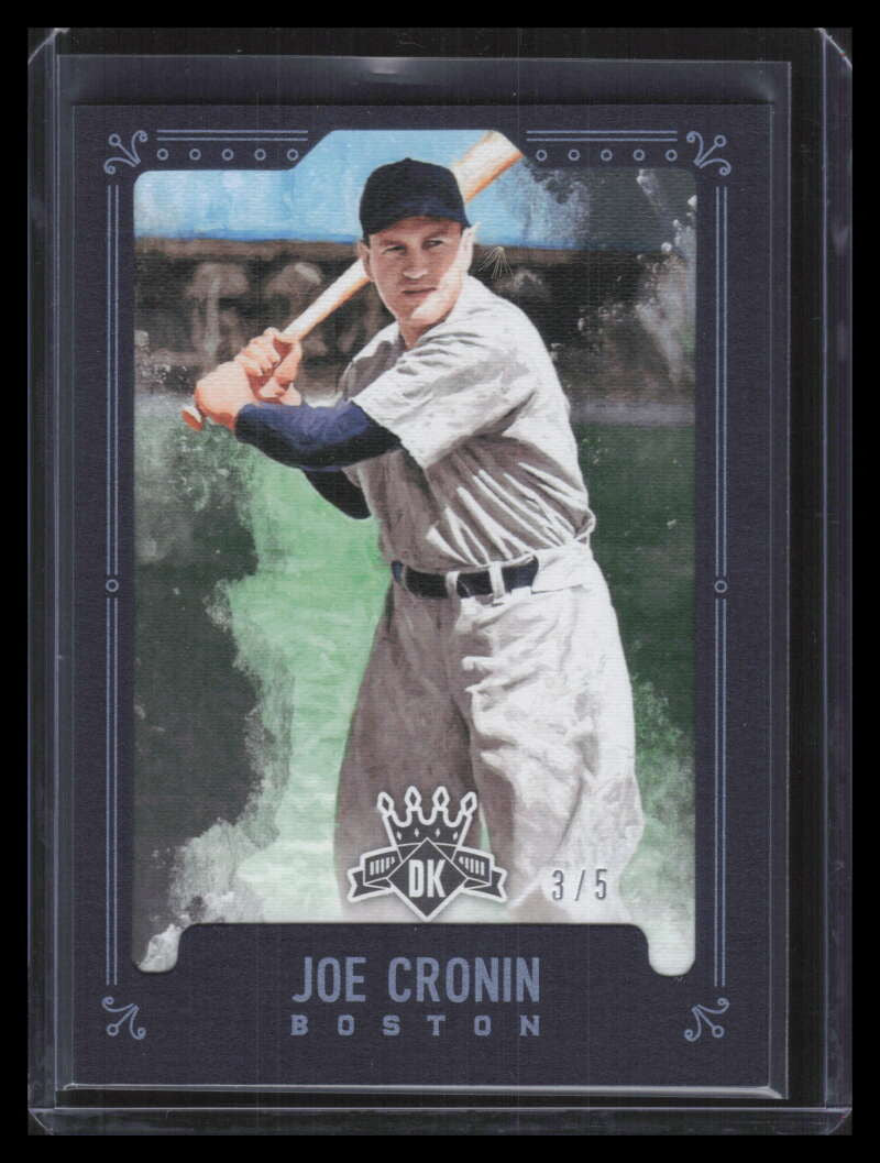 2017 Diamond Kings Framed Blue 17 Joe Cronin 3/5