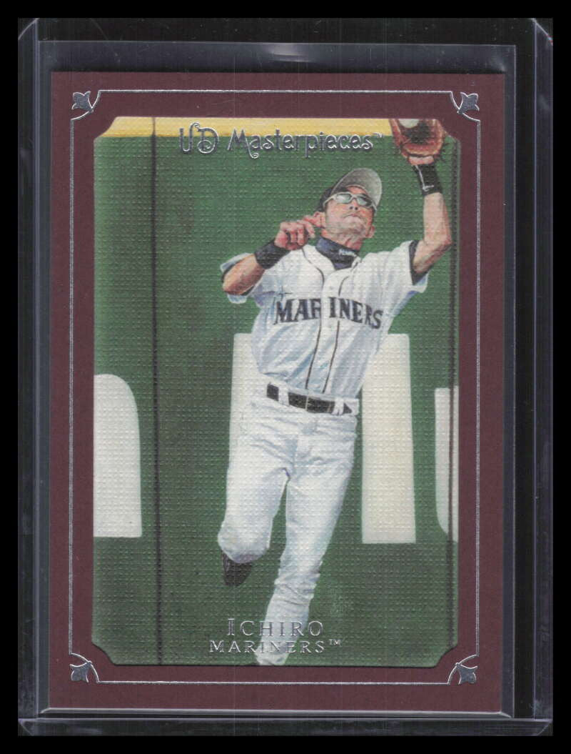 2007 UD Masterpieces Pinot Red 43 Ichiro Suzuki 67/75
