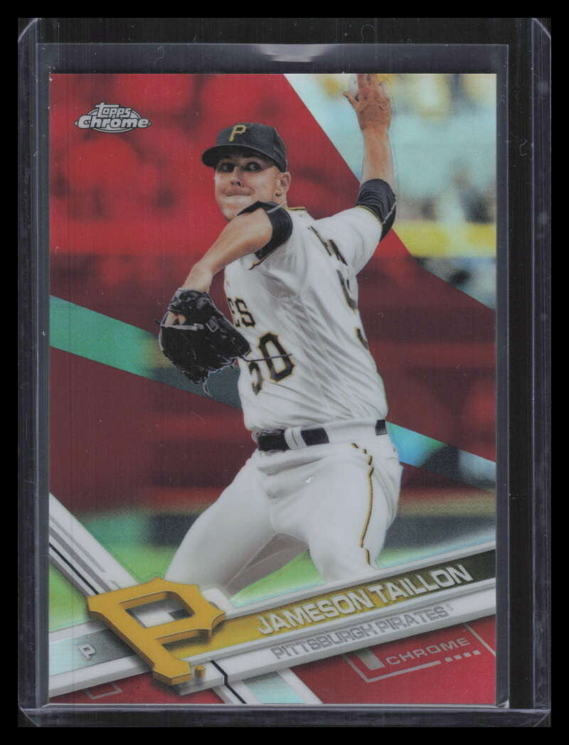 SOLD 162891 2017 Topps Chrome Red Refractor 95 Jameson Taillon 2/5