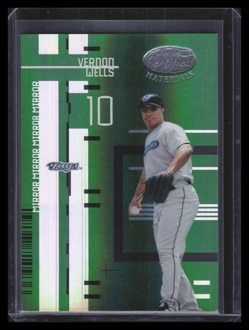 SOLD 162895 2005 Leaf Certified Materials Mirror Emerald 147 Vernon Wells 1/5