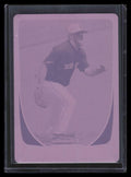 2011 Bowman Chrome Printing Plate Magenta 166 Kevin Youkilis 1/1