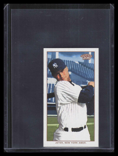 2002 Topps 206 Piedmont Red 236a Derek Jeter Batting