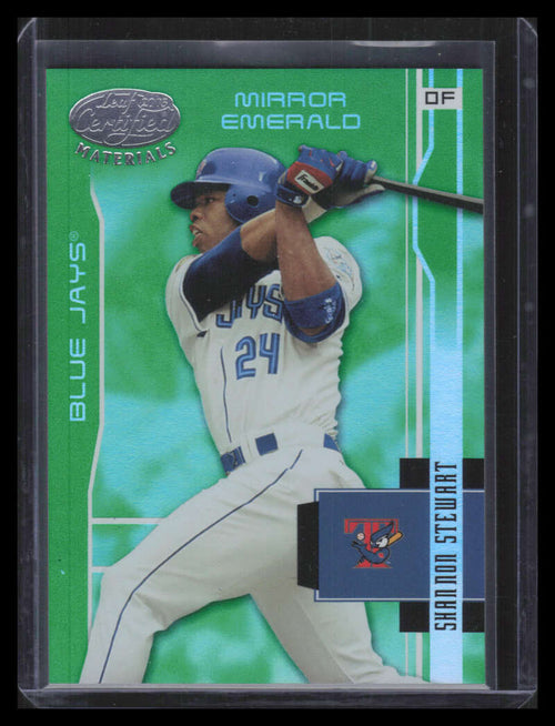 2003 Leaf Certified Materials Mirror Emerald 197 Shannon Stewart 2/5