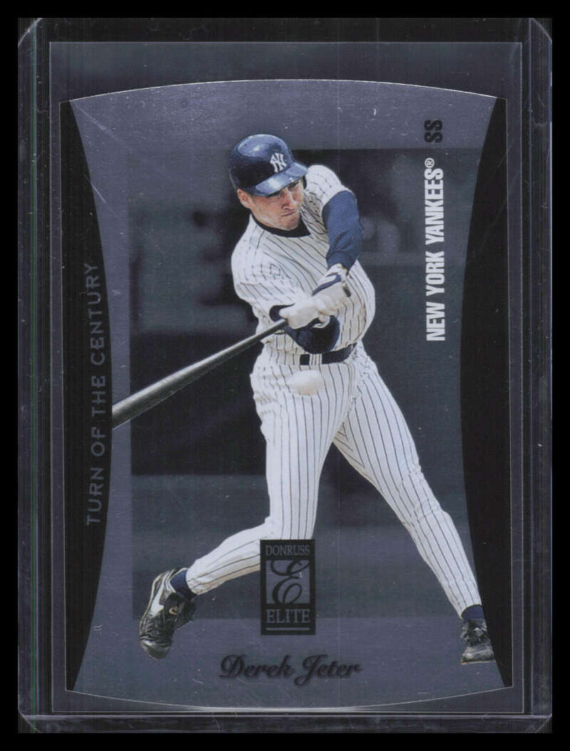 DELETE 162929 1997 Donruss Elite Turn of the Century Die Cuts 7 Derek Jeter 384/500