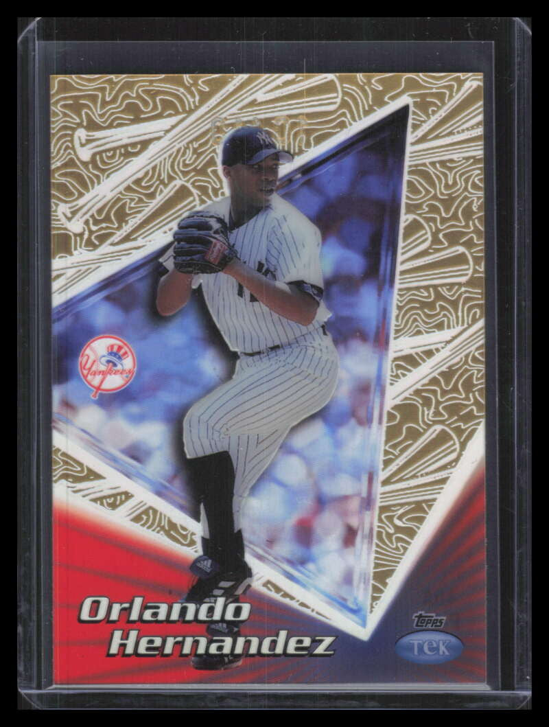 1999 Topps Tek Gold Pattern 13 40a Orlando Hernandez 10/10