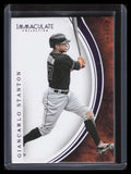 2016 Immaculate Collection Purple 72 Giancarlo Stanton 4/5
