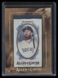 SOLD 162993 2017 Topps Allen and Ginter Framed Mini Cloth 234 Charlie Blackmon 10/10