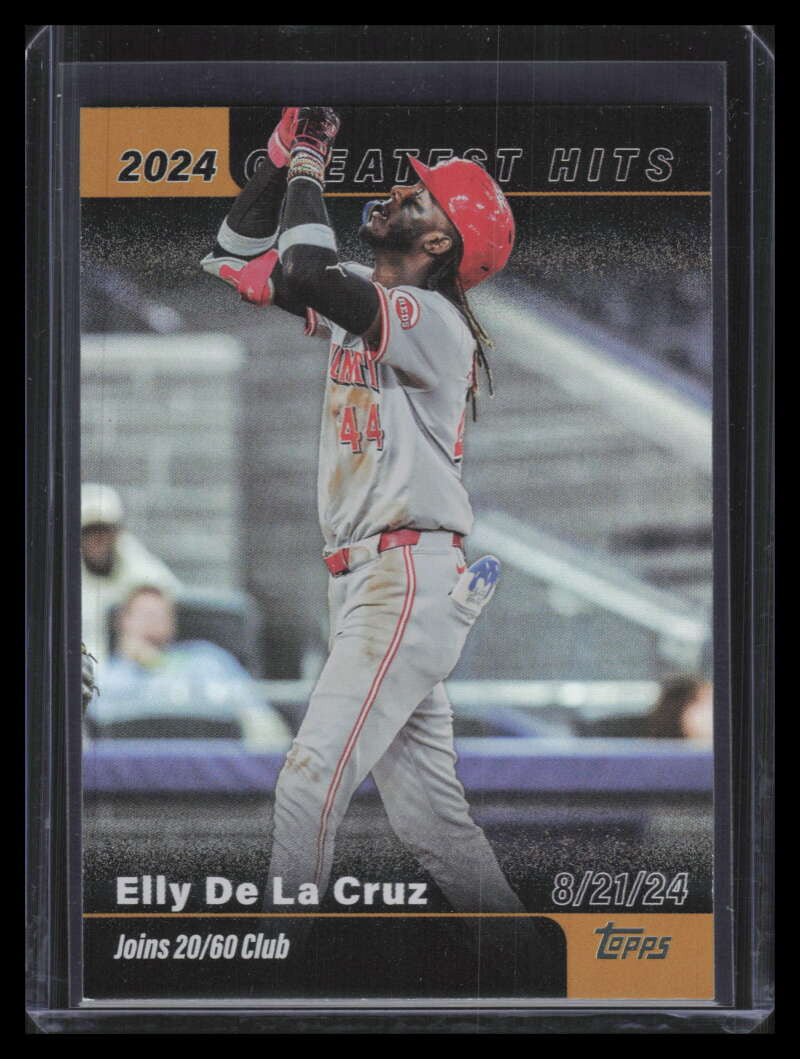 2025 Topps '24 Greatest Hits Gold Foil gh28 Elly De La Cruz 22/50