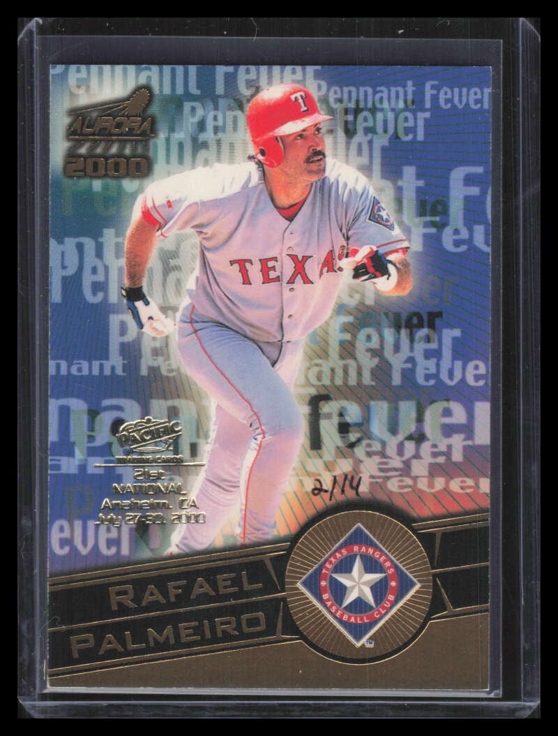 2000 Aurora Pennant Fever National Convention 19 Rafael Palmeiro 2/14