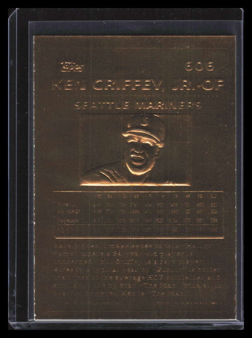 1994 Topps Gold Plated 606 Ken Griffey Jr. MOG Measure of Greatness