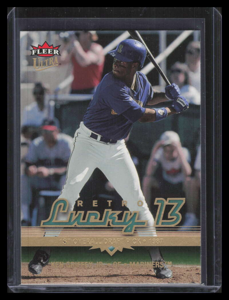 SOLD 163043 2006 Ultra Gold Medallion 201 Ken Griffey Jr. rl13 Retro Lucky 13