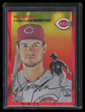2023 Topps Chrome Platinum Anniversary Red Lava Refractor 208 Wil Myers 5/5