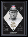 2014 Panini Hall of Fame 75th Anniversary Emerald 27 Walter Johnson Gem 3/10