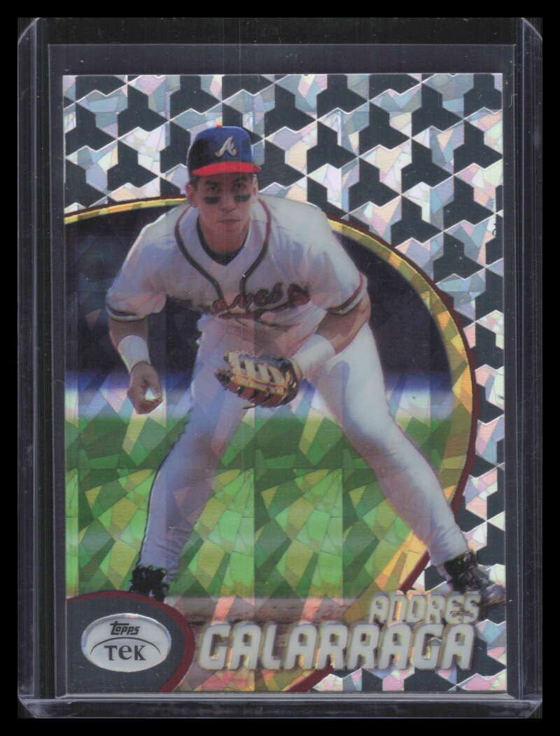 1998 Topps Tek Diffractors Pattern 58 85 Andres Galarraga