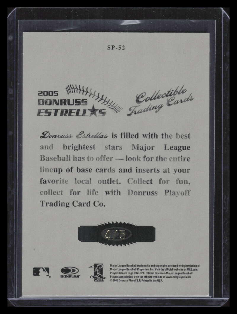 2005 Studio Portraits Estrellas White B/W 52 C. C. Sabathia 4/5