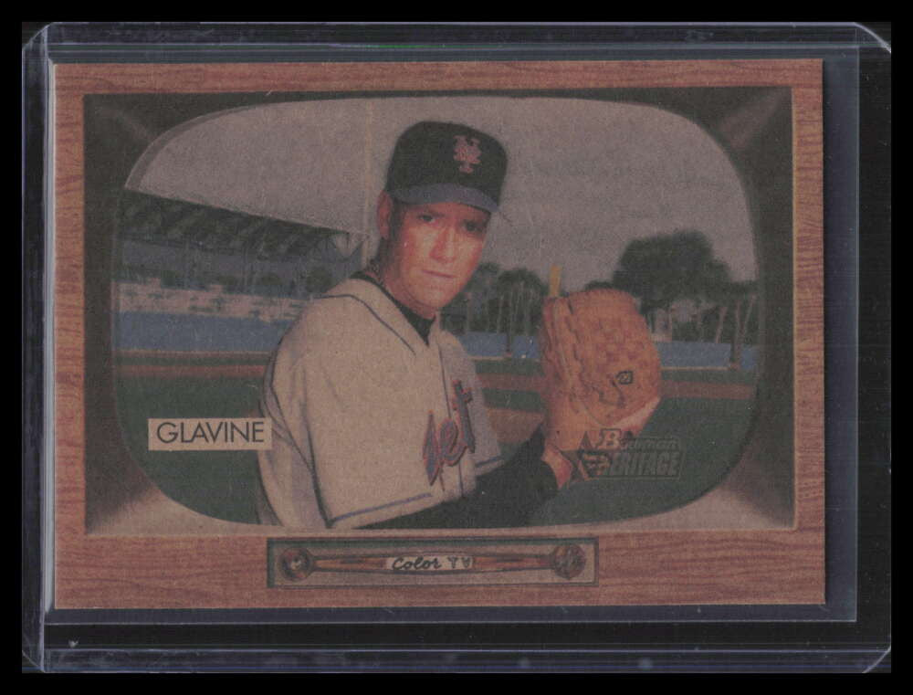 2004 Bowman Heritage Mahogany 1 Tom Glavine 5/25
