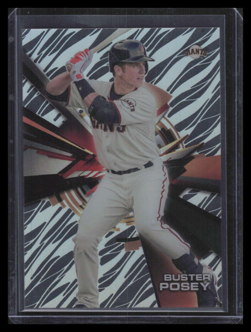 2015 Topps High Tek Home Uniform Photo Variations HTBP Buster Posey SP