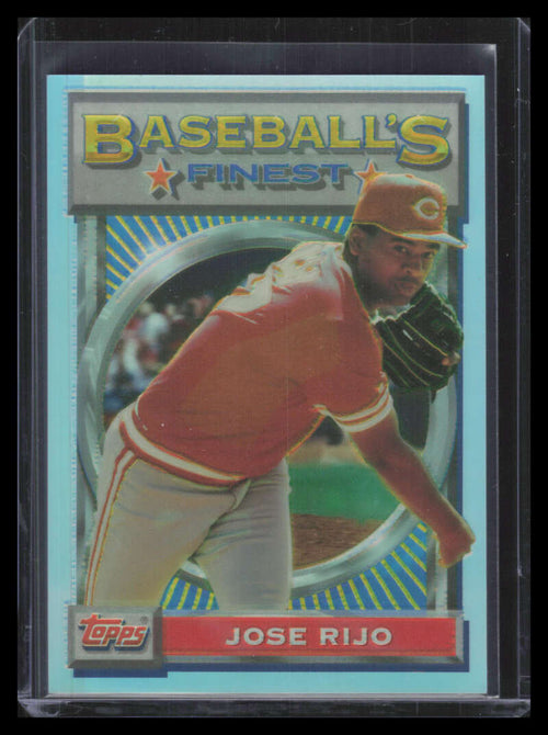 1993 Finest Refractor 24 Jose Rijo /241