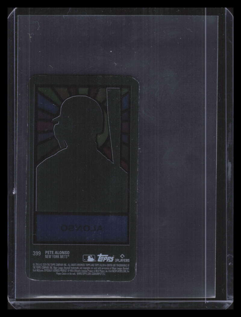 2024 Topps Allen and Ginter Mini Stained Glass 399 Pete Alonso EXT /25