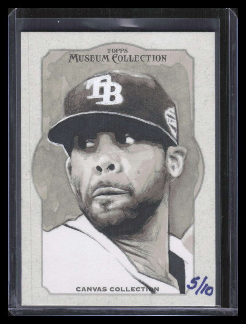 2013 Topps Museum Collection Canvas Collection Originals David Price Sketch 5/10