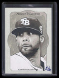 2013 Topps Museum Collection Canvas Collection Originals David Price Sketch 5/10
