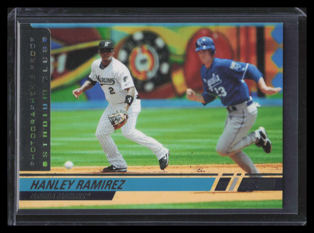 2008 Stadium Club Photographer's Proof Platinum 37 Hanley Ramirez 1/1