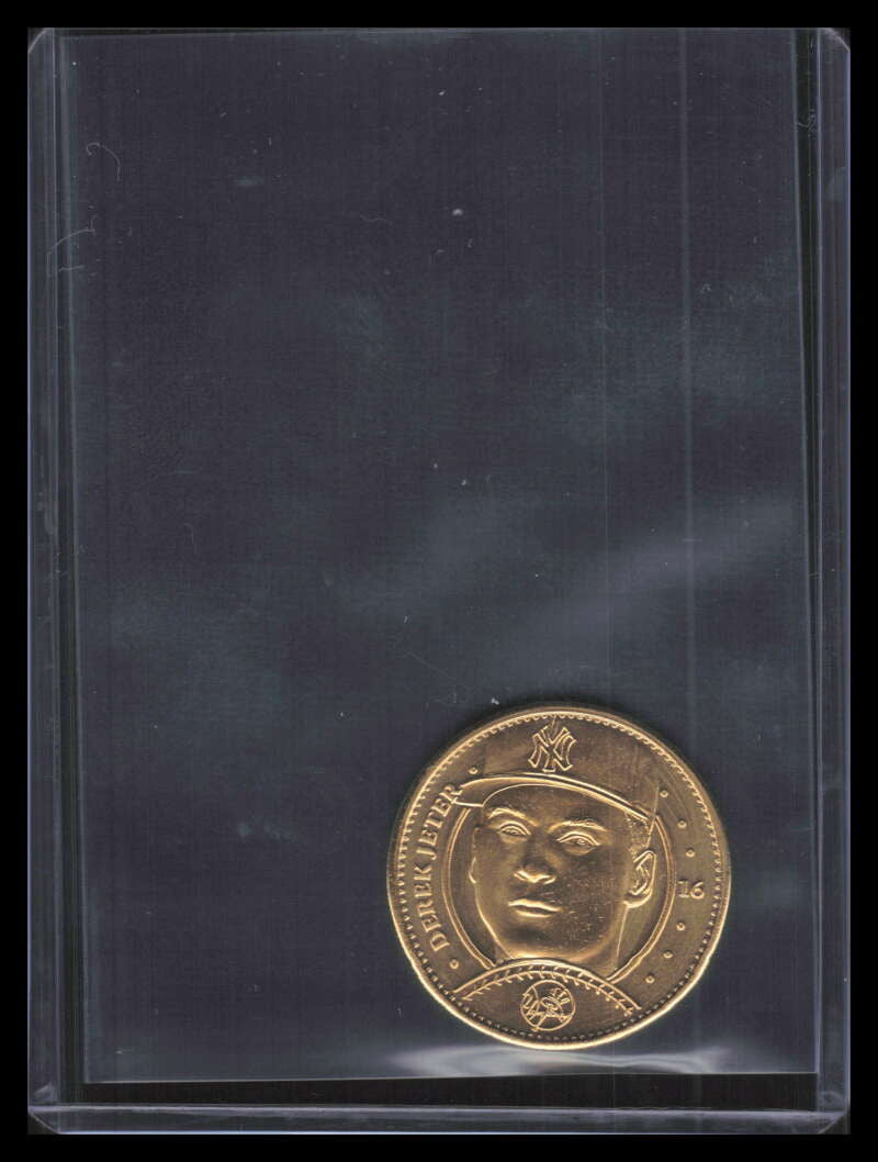 1997 Pinnacle Mint Coins Gold-Plated 16 Derek Jeter