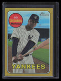 2018 Topps Heritage Chrome Gold Refractor thc212 Didi Gregorius 1/5