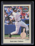 2003 Fleer Splendid Splinters Wood Game Bat DJ Derek Jeter Bat 123/349