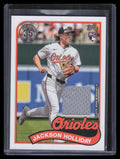 2024 Topps Update '89 Topps Relics 89rujh Jackson Holliday Rookie Jersey