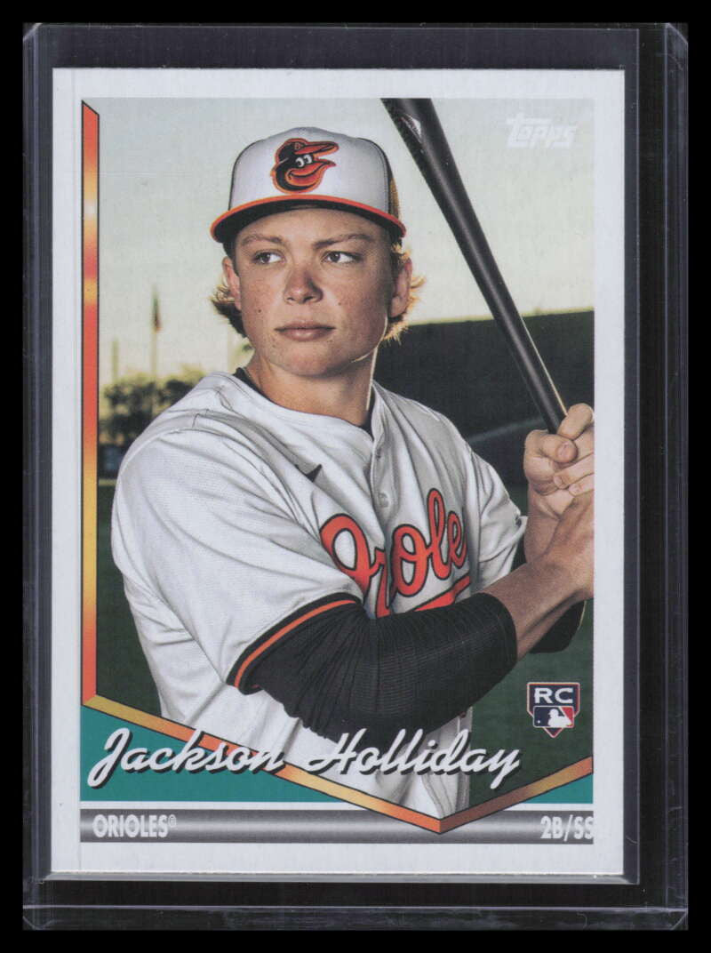 2024 Topps Archives Photo Variations 293 Jackson Holliday Rookie SP
