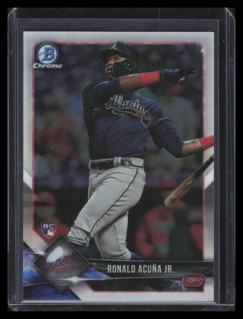 2018 Bowman Chrome 40 Ronald Acuna Jr. Rookie