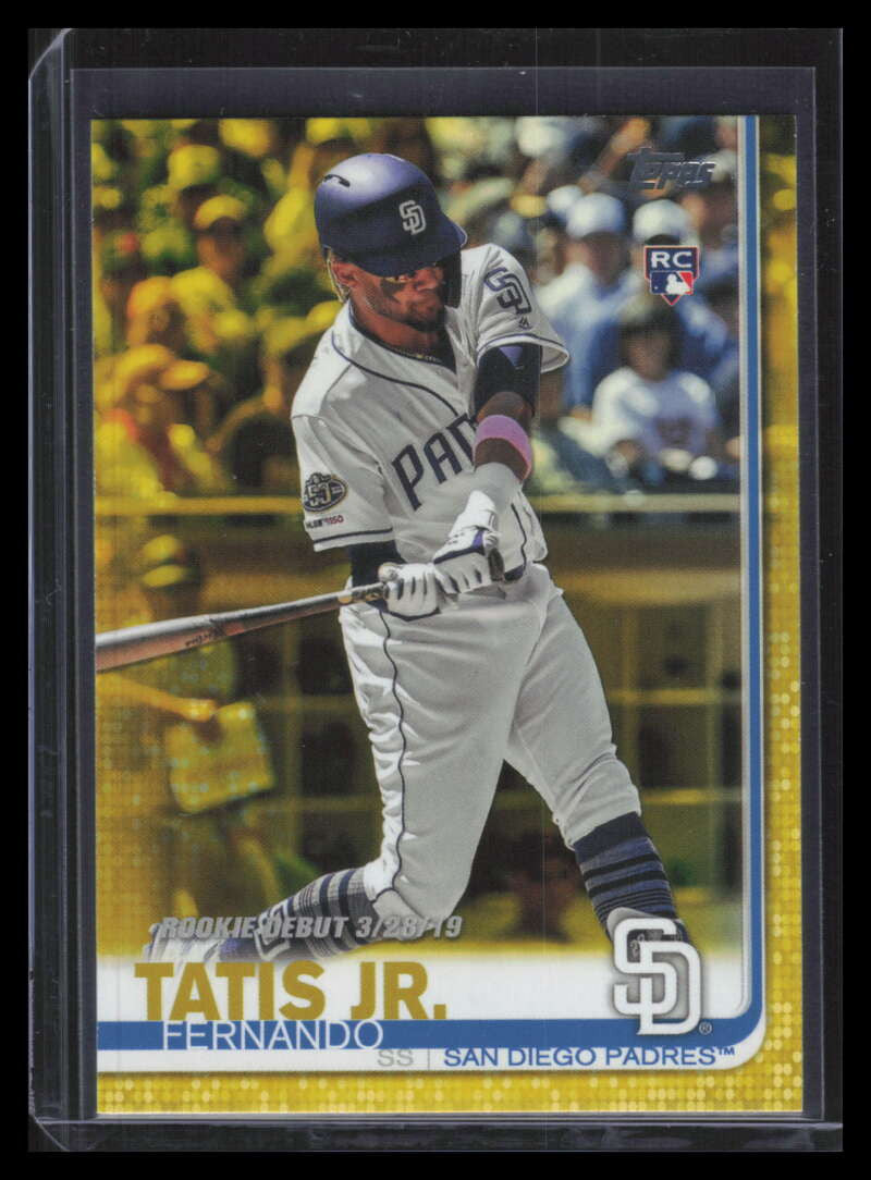 2019 Topps Update Walgreens Yellow us56 Fernando Tatis Jr. Rookie Debut 150229