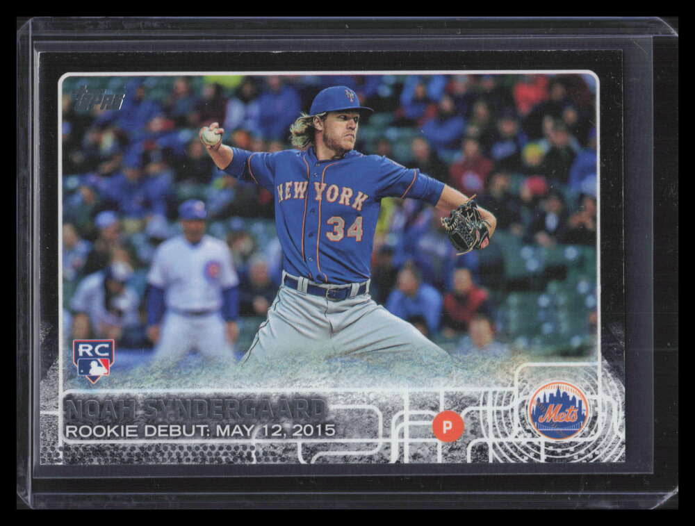 2015 Topps Update Black us234 Noah Syndergaard RD Rookie Debut 59/64