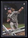 2017 Topps Update Memorial Day Camo us209 Josh Hader Rookie 24/25