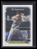 2007 UD Masterpieces Artists Proof 74 Andrew Miller Rookie 1/1