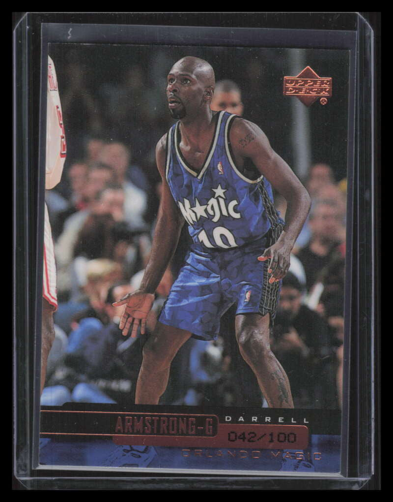 1999-00 Upper Deck Bronze 84 Darrell Armstrong 42/100