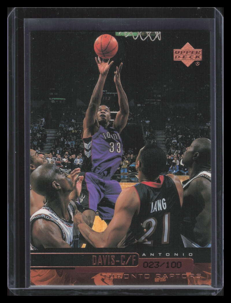 1999-00 Upper Deck Bronze 297 Antonio Davis 23/100