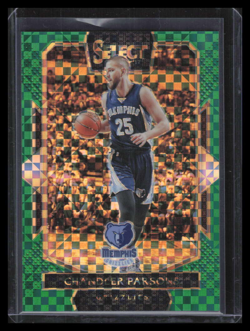 2016-17 Select Prizms Green Refractor 230 Chandler Parsons 1/5