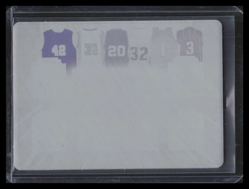 2020 ITG Redraft Printing Plate Brand Marion Ginobili Hamilton Davis Francis 1/1