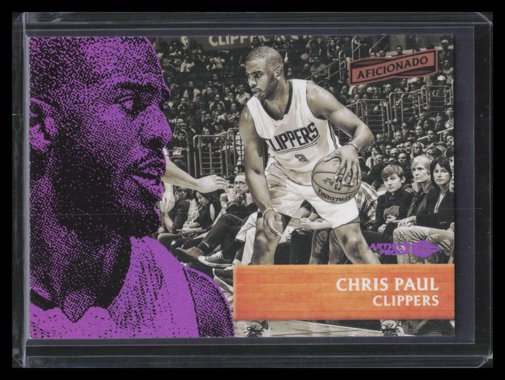 2016-17 Panini Aficionado Artist's Proof Purple 80 Chris Paul 98/99