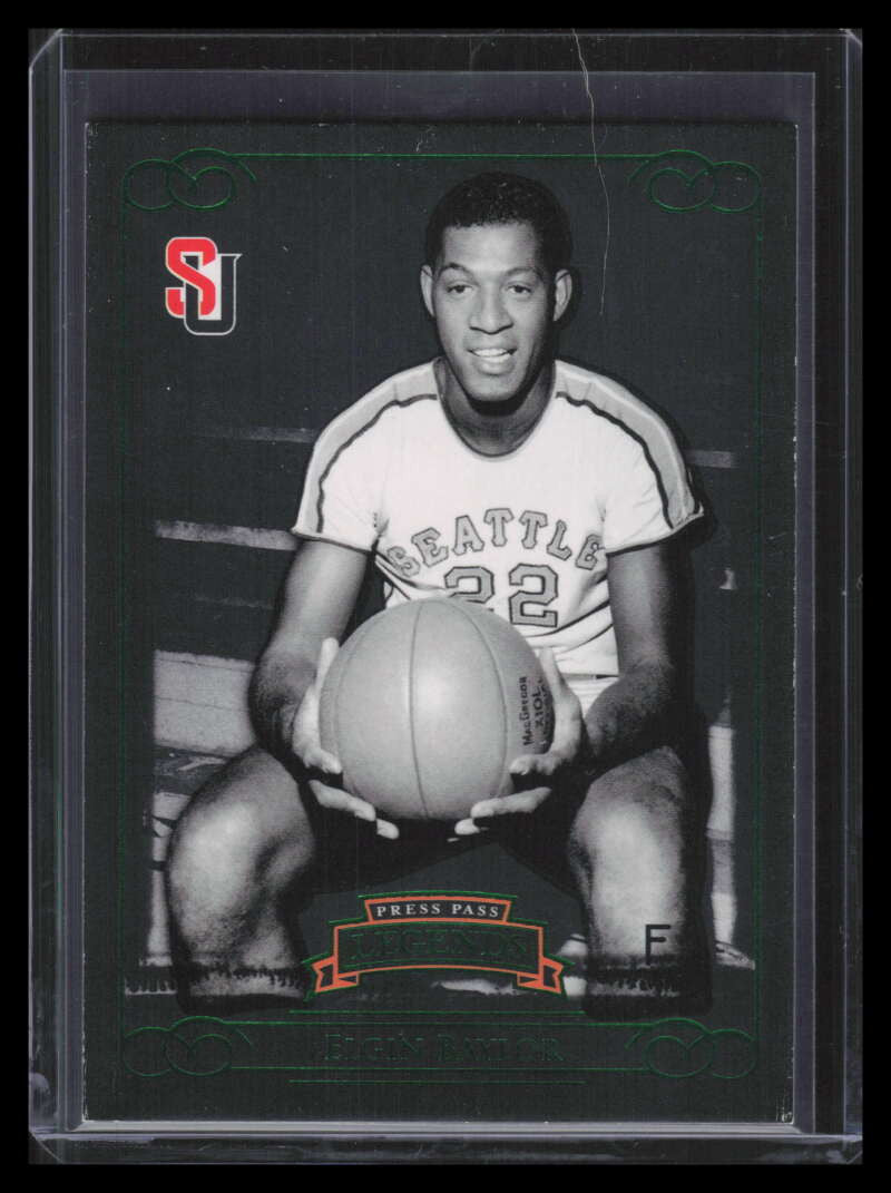 2008-09 Press Pass Legends Emerald 58 Elgin Baylor 14/25
