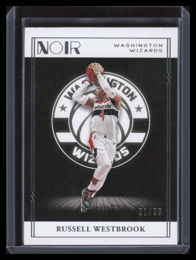 2020-21 Panini Noir 57 Russell Westbrook A 91/99 Association Edition