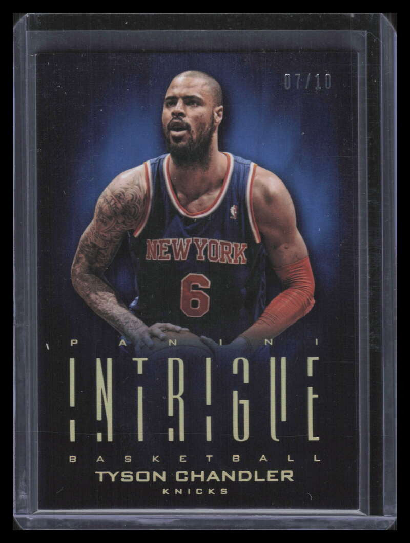 2012-13 Panini Intrigue Gold 79 Tyson Chandler 7/10