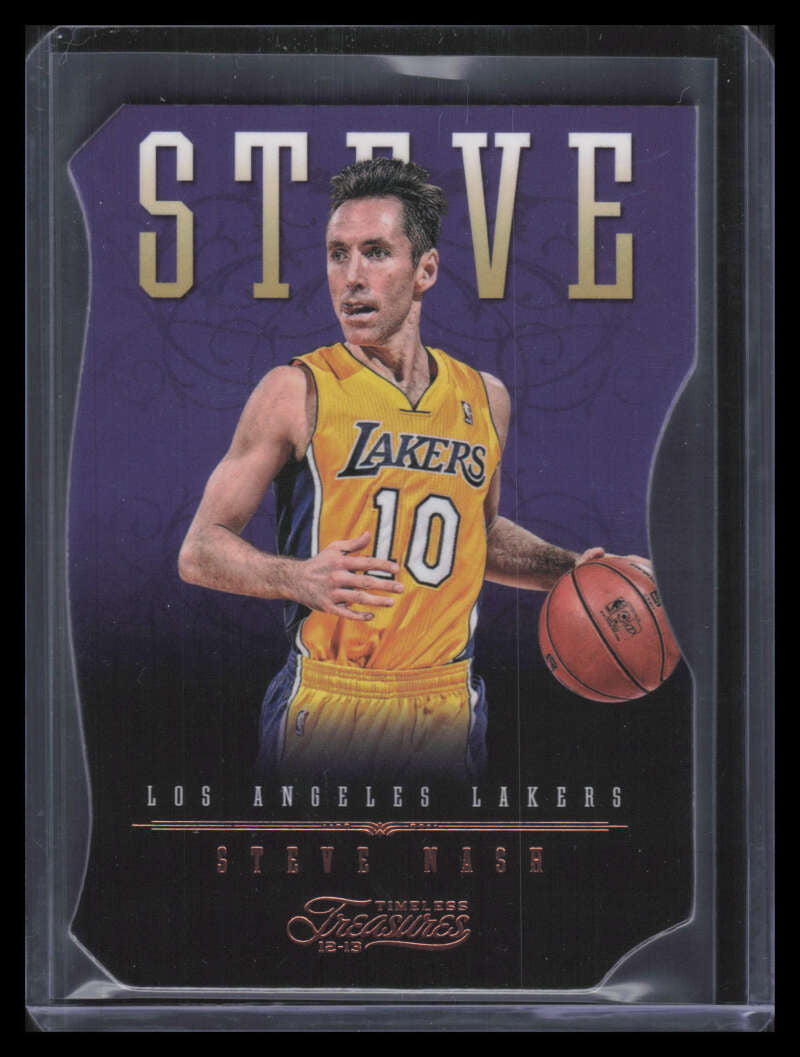 2012-13 Timeless Treasures Three-Piece Puzzles 8a Steve Nash