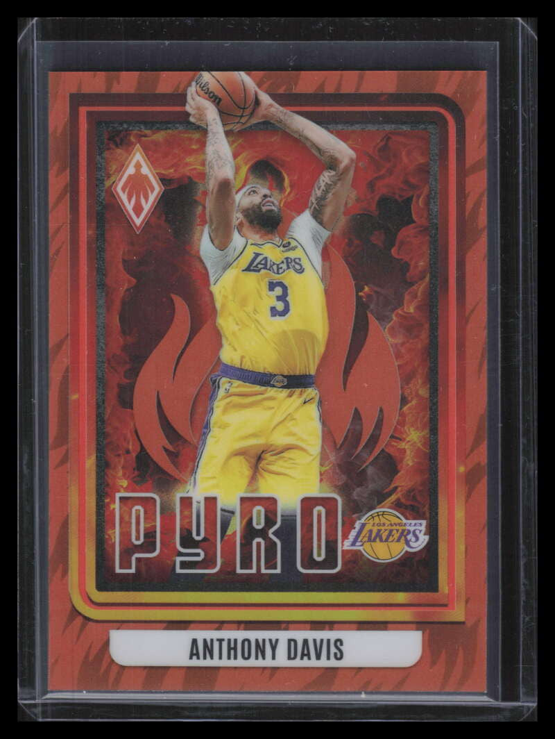 2023-24 Panini Phoenix Pyro Orange 7 Anthony Davis 41/49
