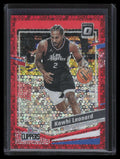 2023-24 Donruss Optic Fast Break Red Refractor 95 Kawhi Leonard 53/75